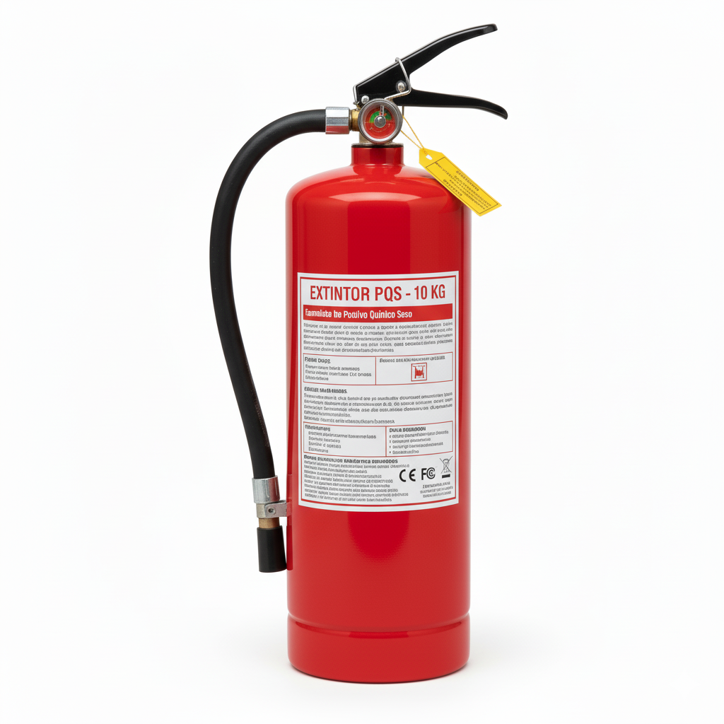 Extintor PQS 10 Kilos