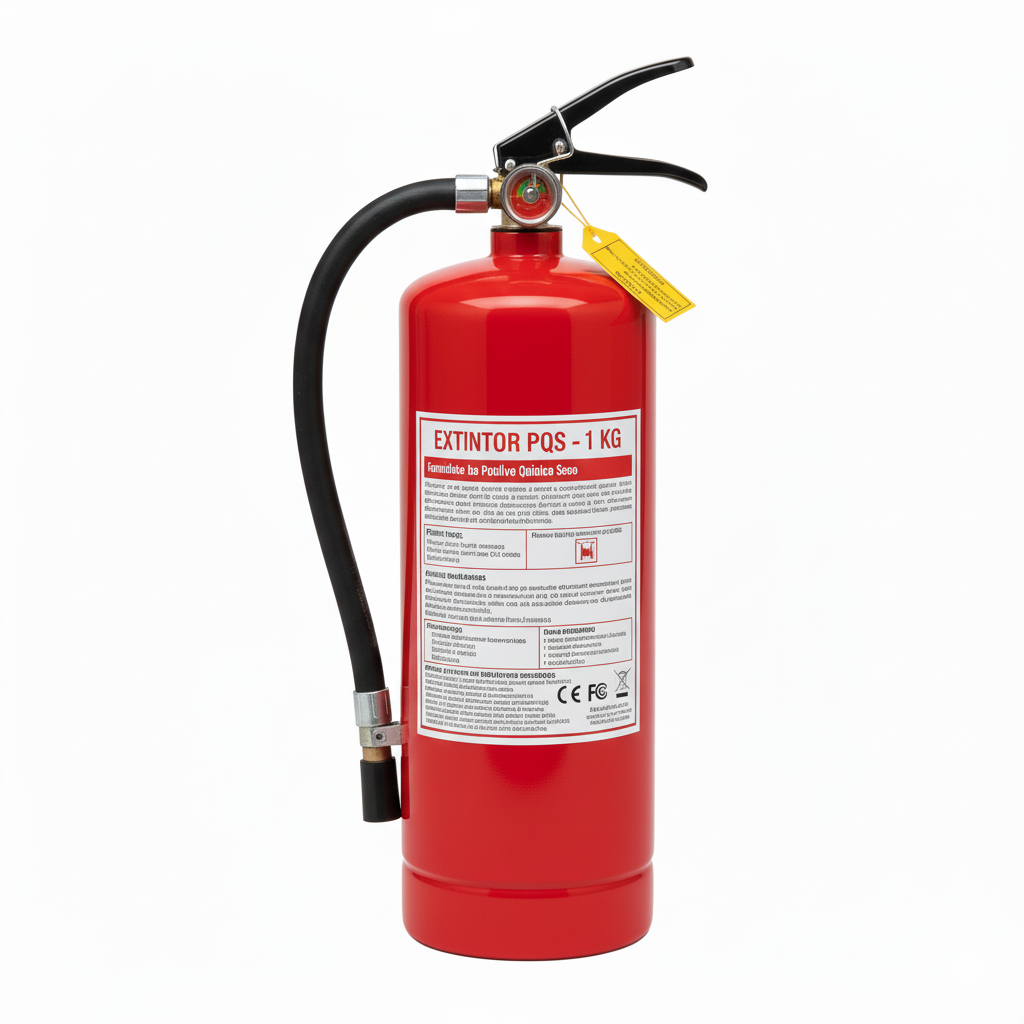 Extintor PQS 1 Kilo