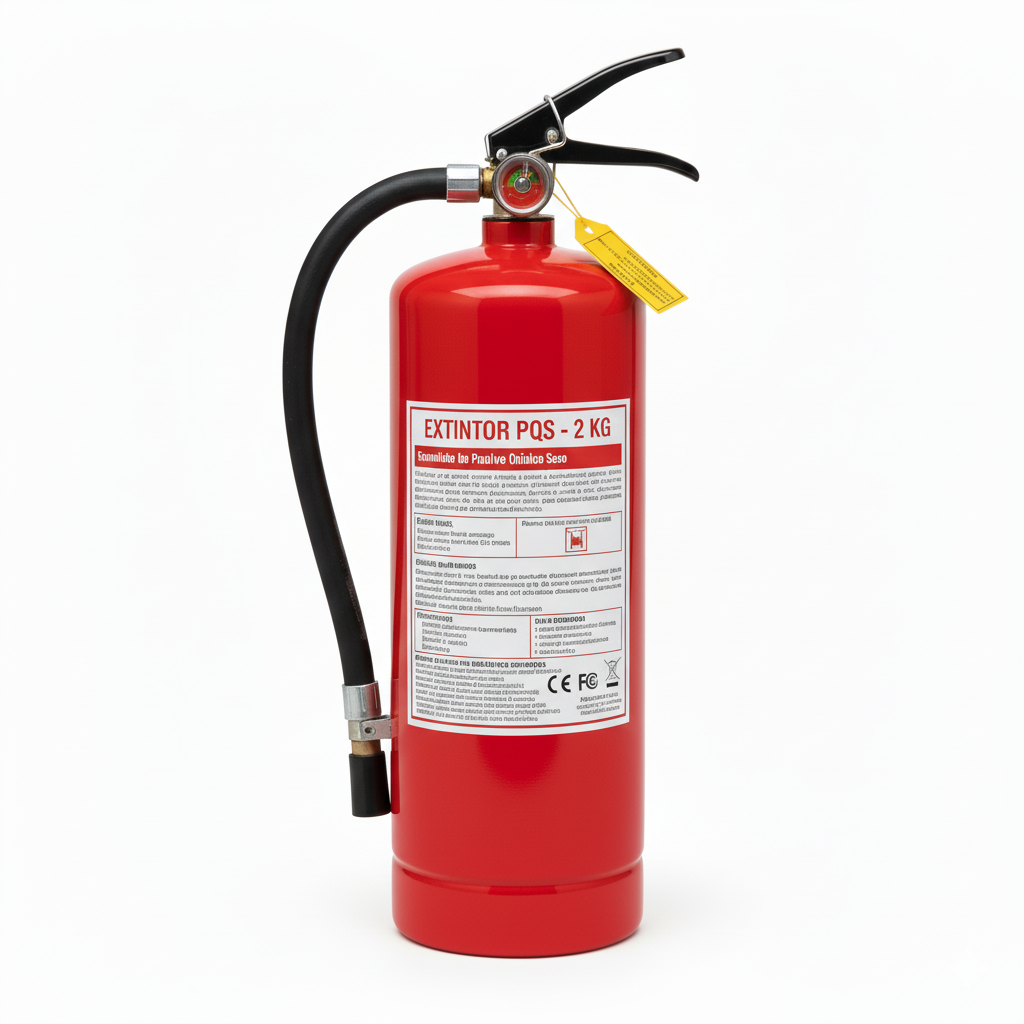 Extintor PQS 2 Kilos