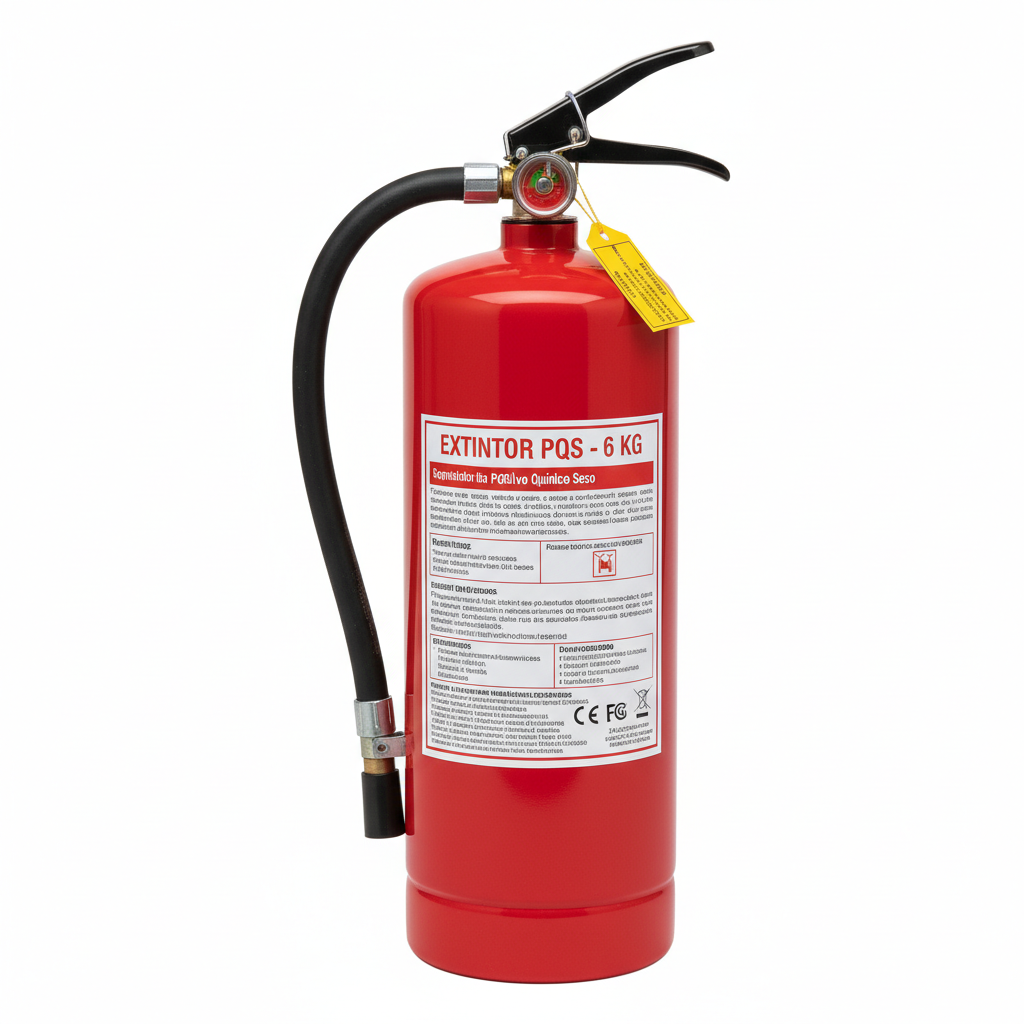 Extintor PQS 4 Kilos